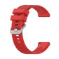 For Garmin Forerunner 158 / 55 Twill Silicone Replacement Strap Watchband