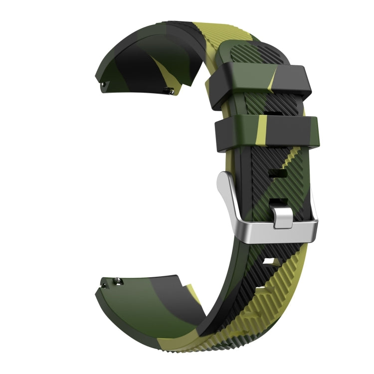 Twill Camouflage Silicone Replacement Strap Watchband, For Samsung Gear S3