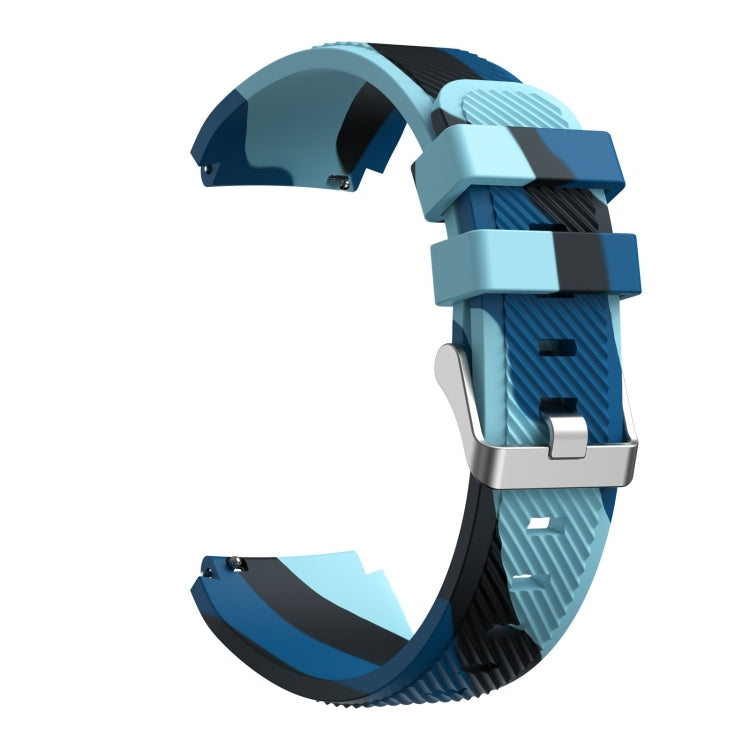 Twill Camouflage Silicone Replacement Strap Watchband, For Samsung Gear S3