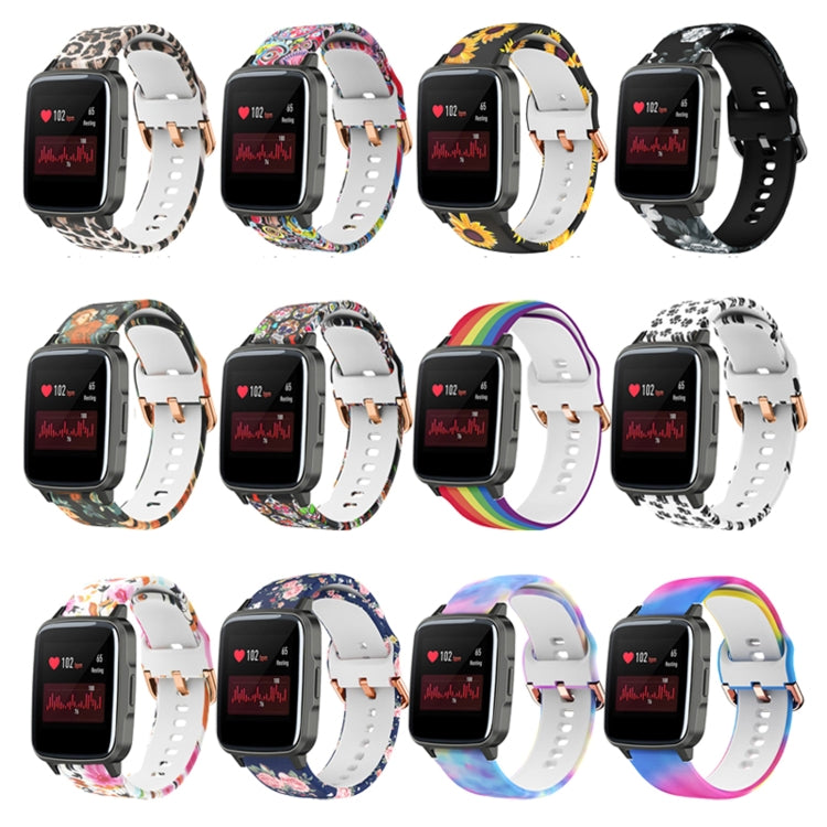 Silicone Printing Replacement Strap Watchband, For Xiaomi Haylou LS01