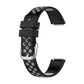 Two-color Silicone Replacement Strap Watchband, For Fitbit Luxe
