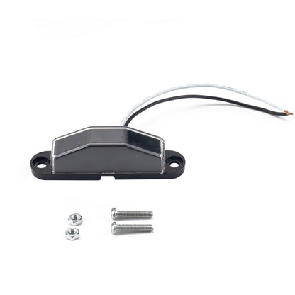 Trailer / RV / Truck 10-30V 4LED Triangle License Plate Light, A4067