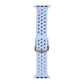 Silicone Replacement Watchband For Apple Watch Series, 7 45mm / 6 & SE & 5 & 4 44mm / 3 & 2 & 1 42mm, 7 41mm / 6 & SE & 5 & 4 40mm / 3 & 2 & 1 38mm