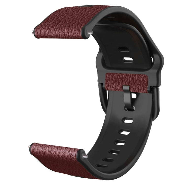 Two-layer Cowhide Leather Replacement Strap Watchband, 20mm, 22mm