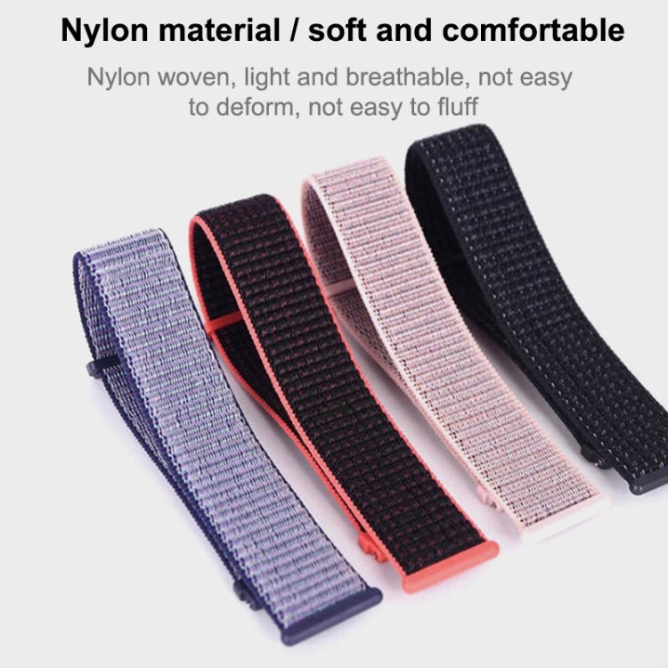Nylon Loop Replacement Strap Watchband, For Samsung Galaxy Watch3 41mm, For Samsung Galaxy Watch3 45mm