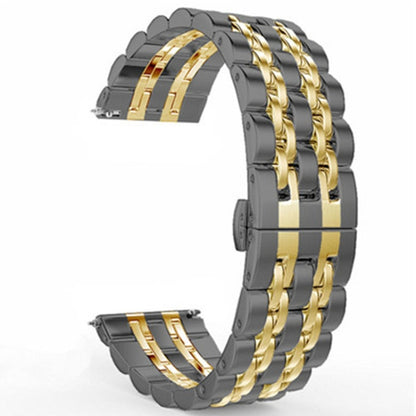 Seven-beads Steel Replacement Strap Watchband, 20mm Women Version, 22mm Men Version