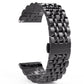 Seven-beads Steel Replacement Strap Watchband, 20mm Women Version, 22mm Men Version