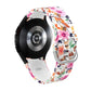Silicone Printing Replacement Strap Watchband, For Samsung Galaxy Watch4 / Watch4 Classic