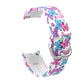 Silicone Printing Replacement Strap Watchband, For Samsung Galaxy Watch4 / Watch4 Classic