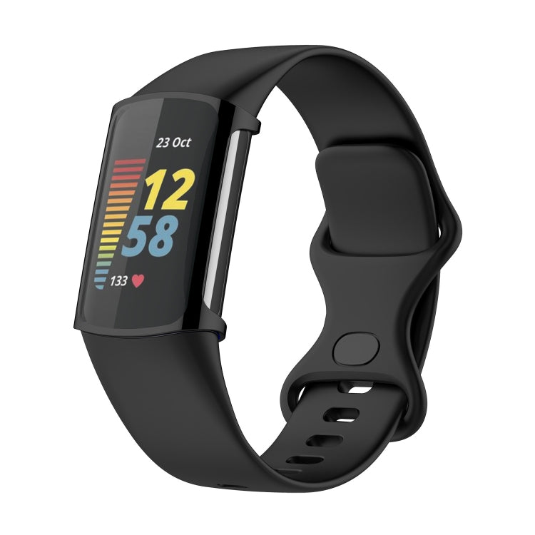 Full Coverage TPU Electroplating Protective Case Cover, For Fitbit Charge 5