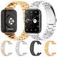 Stainless Steel Three-beads Replacement Strap Watchband, For OPPO Watch 2 42mm, For OPPO Watch 2 46mm