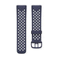Silicone Hole Replacement Strap Watchband, For Fitbit Charge 5