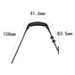 Silicone strap size diagram: 108mm length, 83.5mm width, 41.6mm band height