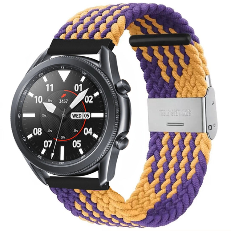 22mm Universal Nylon Braided Metal Buckle Strap, 22mm