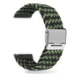 22mm Universal Nylon Braided Metal Buckle Strap, 22mm