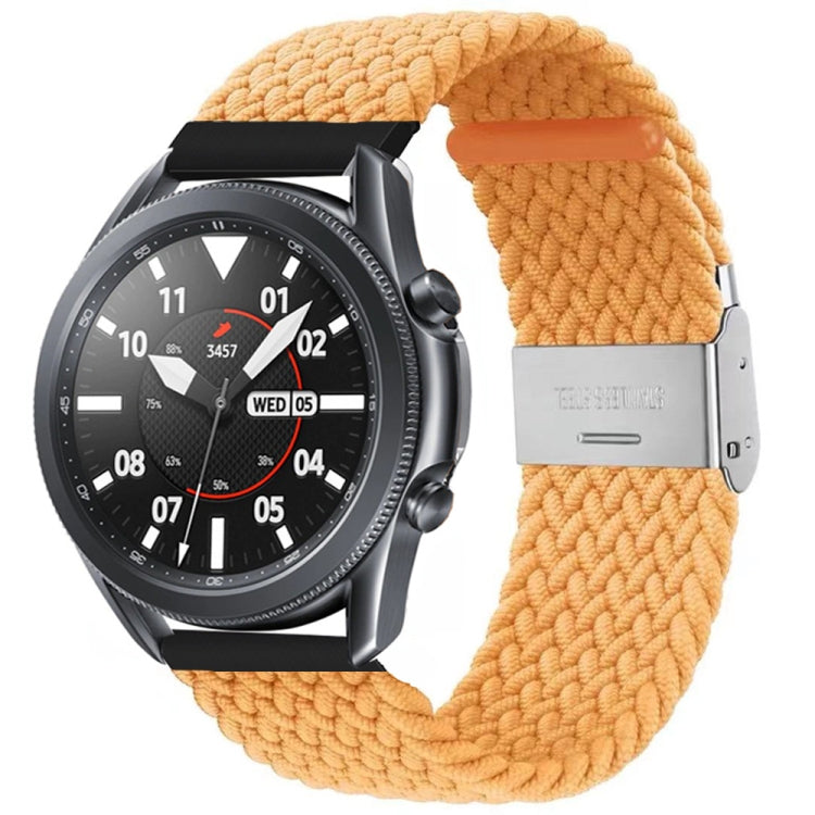 22mm Universal Nylon Braided Metal Buckle Strap, 22mm