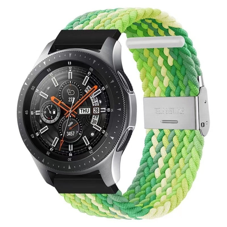 22mm Universal Nylon Braided Metal Buckle Strap, 22mm