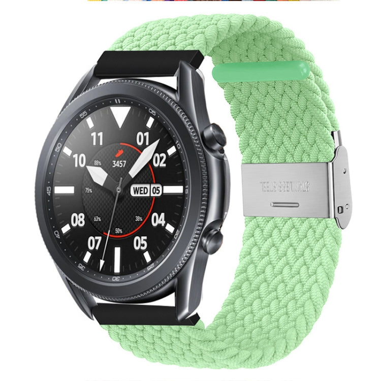 22mm Universal Nylon Braided Metal Buckle Strap, 22mm