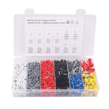 1800 in 1 Needle-shaped Tubular Cold-pressed Terminal, A6080