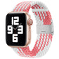 Nylon Braid One Buckle Replacement Watchband For Apple Watch Series, 7 41mm / 6&SE&5&4 40mm / 3&2&1 38mm