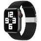 Nylon Braid One Buckle Replacement Watchband For Apple Watch Series, 7 45mm / 6&SE&5&4 44mm / 3&2&1 42mm