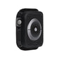 Two-color shockproof protective case in black with dark gray front frame