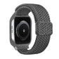 TPU Frame Buckle Braid Integrated Replacement Watchband For Apple Watch Series, 6 & SE & 5 & 4 40mm / 3 & 2 & 1 38mm, 6 & SE & 5 & 4 44mm / 3 & 2 & 1 42mm