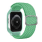 TPU Frame Buckle Braid Integrated Replacement Watchband For Apple Watch Series, 6 & SE & 5 & 4 40mm / 3 & 2 & 1 38mm, 6 & SE & 5 & 4 44mm / 3 & 2 & 1 42mm