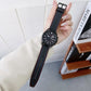 Universal Tricolor Sewing Leather Strap Watchband, 20mm, 22mm
