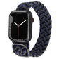 Nylon Braid Strap Watchband For Apple Watch Series, 7 41mm / 6&SE&5&4 40mm / 3&2&1 38mm