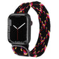 Nylon Braid Strap Watchband For Apple Watch Series, 7 41mm / 6&SE&5&4 40mm / 3&2&1 38mm