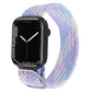 Nylon Braid Strap Watchband For Apple Watch Series, 7 41mm / 6&SE&5&4 40mm / 3&2&1 38mm