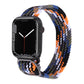 Nylon Braid Strap Watchband For Apple Watch Series, 7 41mm / 6&SE&5&4 40mm / 3&2&1 38mm