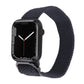 Nylon Braid Strap Watchband For Apple Watch Series, 7 41mm / 6&SE&5&4 40mm / 3&2&1 38mm