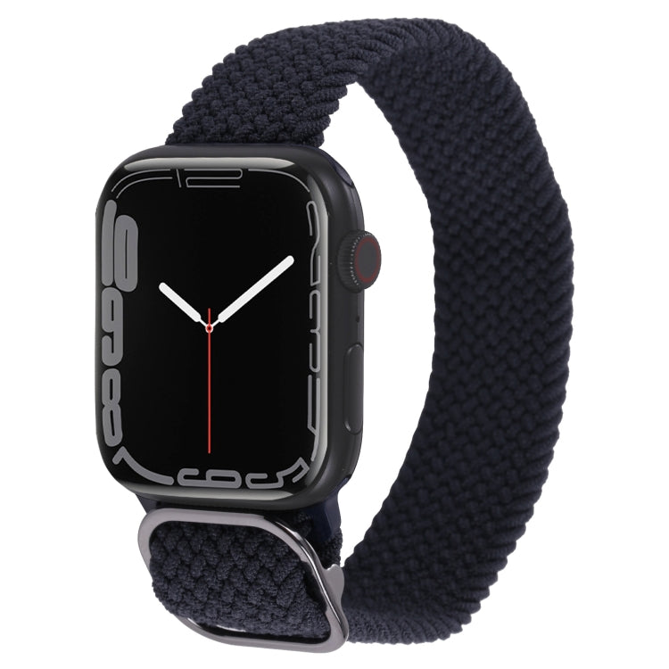 Nylon Braid Strap Watchband For Apple Watch Series, 7 41mm / 6&SE&5&4 40mm / 3&2&1 38mm