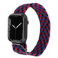 Nylon Braid Strap Watchband For Apple Watch Series, 7 41mm / 6&SE&5&4 40mm / 3&2&1 38mm