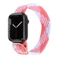 Nylon Braid Strap Watchband For Apple Watch Series, 7 45mm / 6&SE&5&4 44mm / 3&2&1 42mm
