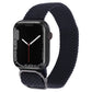 Nylon Braid Strap Watchband For Apple Watch Series, 7 45mm / 6&SE&5&4 44mm / 3&2&1 42mm