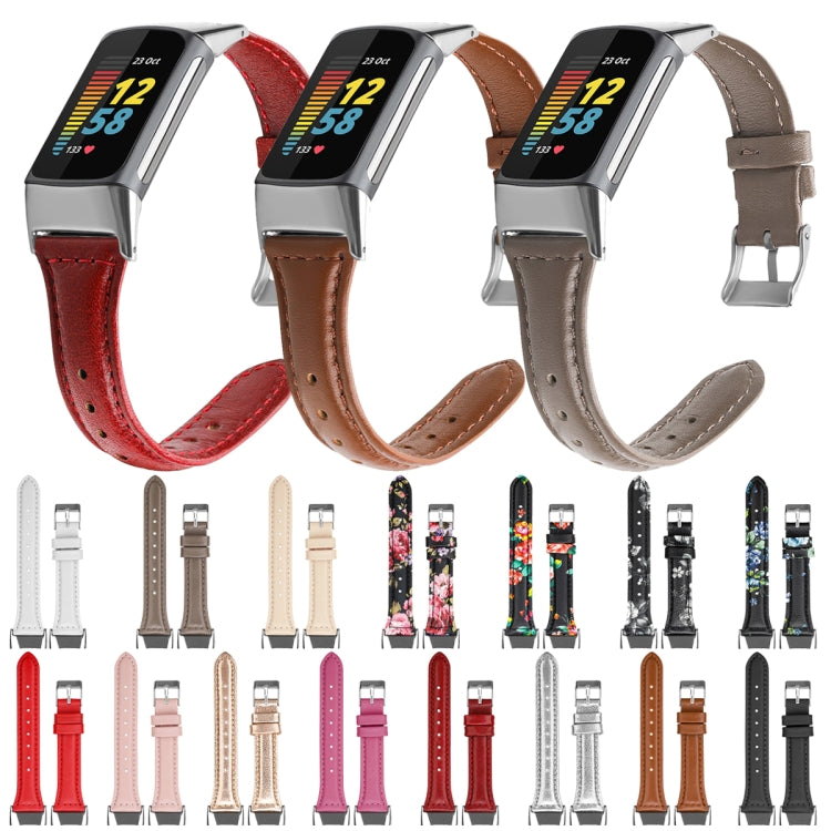 Assorted leather watchbands with metal buckles in multiple colors