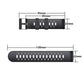 22mm Three Rows Holes Two-color Silicone Strap Watchband, For Huawei Watch GT 3