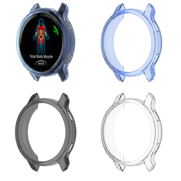 Half Coverage Hollowed TPU Protective Case, For Garmin Venu 2S, For Garmin Venu 2