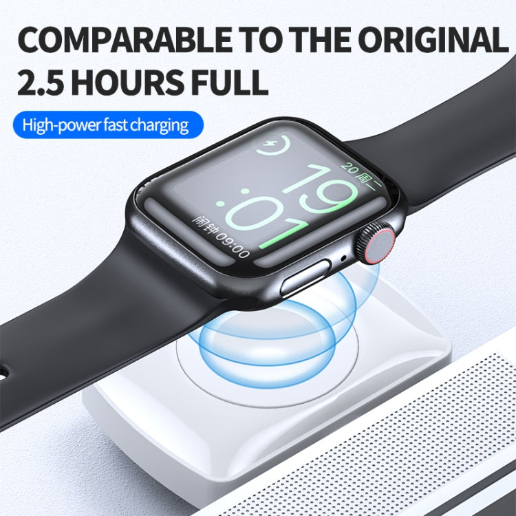 JJT-997 Type-C Interface Earphone and Watch Double-sided Wireless Charger for AirPods & iWatch