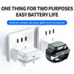 JJT-997 Type-C Interface Earphone and Watch Double-sided Wireless Charger for AirPods & iWatch