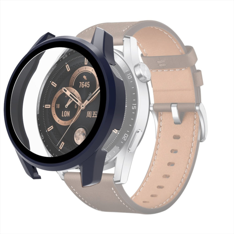 PC + Tempered Glass Watch Protective Case, For Huawei Watch GT 3 42mm, For Huawei Watch GT 3 46mm