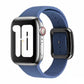 Black Buckle Silicone Watchband For Apple Watch Series, 7 41mm / 6&SE&5&4 40mm / 3&2&1 38mm, 7 45mm / 6&SE&5&4 44mm / 3&2&1 42mm