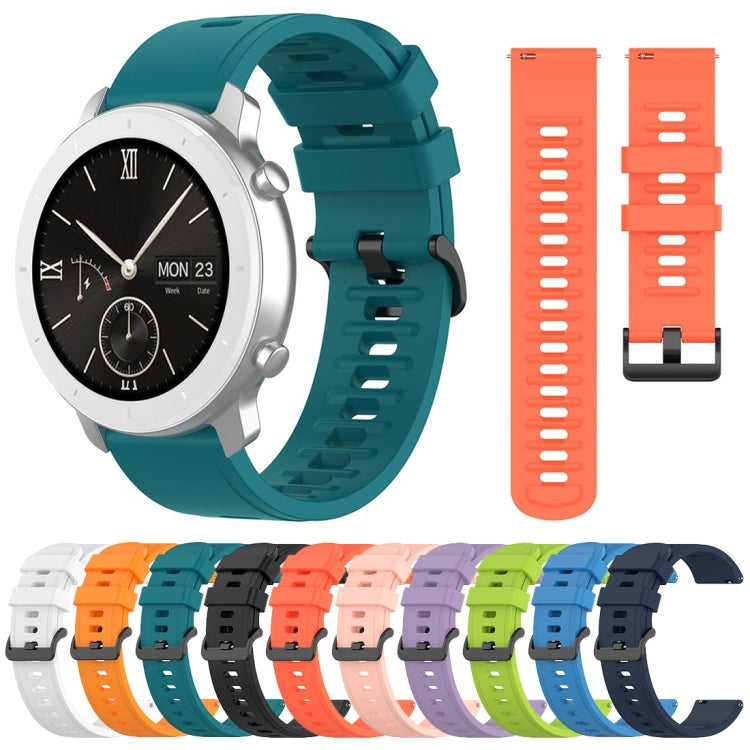 Amazfit GTR silicone watch replacement straps, assorted colors