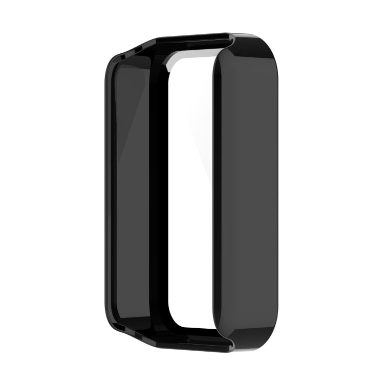 Black slim tempered glass case for smart band screen