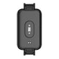 Black protective case back with clips for smart band