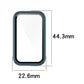 Tempered glass watch protective case, 44.3mm x 22.6mm frame size