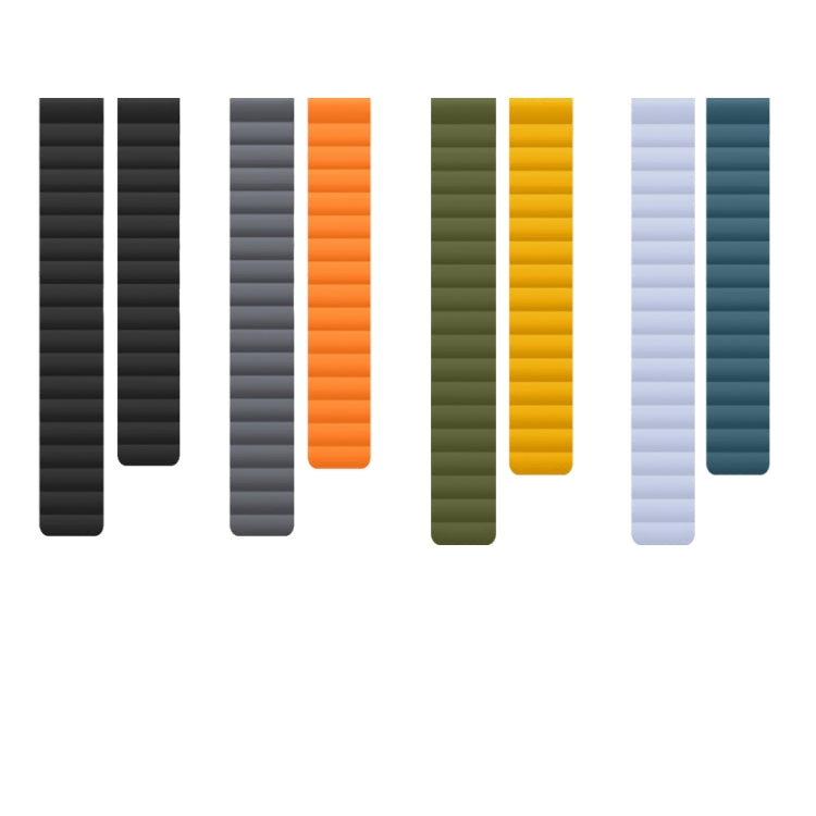 Silicone Magnetic Watchband, For Fitbit Charge 2, For Fitbit Charge 3 / 4, For Fitbit Charge 5, For Huawei Band B6